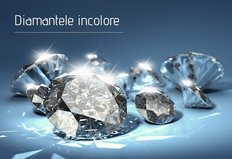 Diamante Incolore Inele De Logodna Cu Diamante Bijuterii Cu