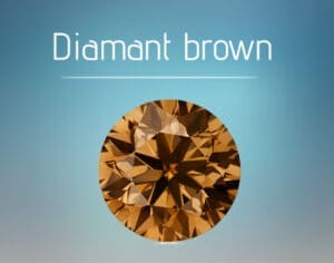 diamant colorat brown