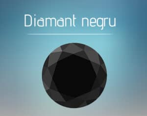 diamant colorat negru