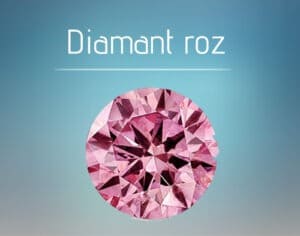 diamant colorat roz