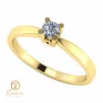 Inel de logodna din aur cu diamant ES73-G