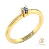 inel de logodna solitaire din aur cu diamant ES38-G