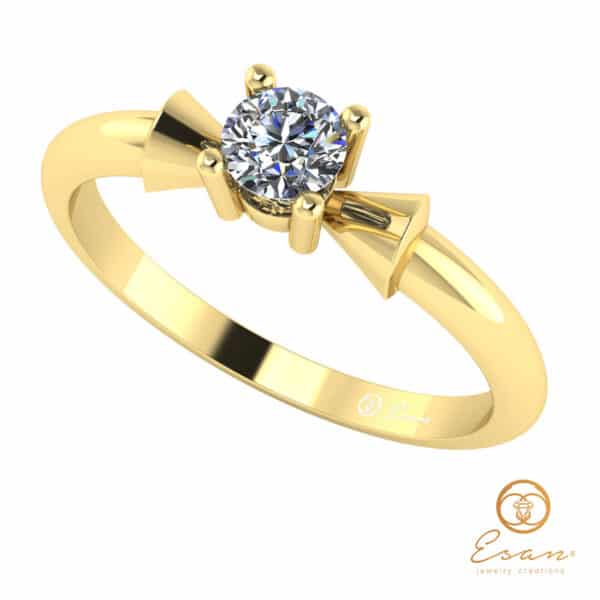 Inel_inel de logodna din aur cu diamant ES26