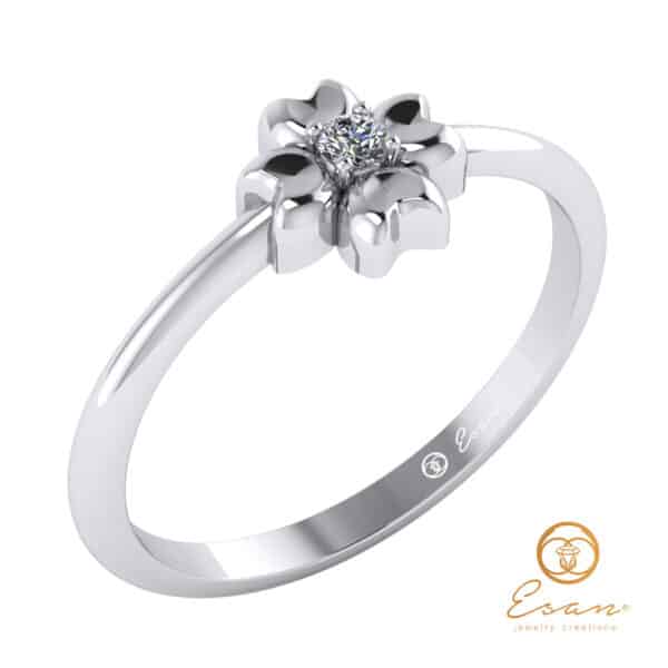 inel de logodna cu diamant ES4