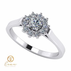inel de logodna cu diamante ES71