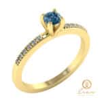 inel de logodna din aur cu diamante ES109-G
