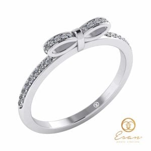 inel de logodna din aur cu diamante ES88-A
