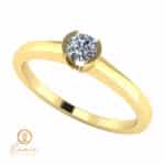 Inel de logodna din aur cu diamant ES39