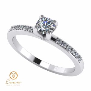 Inel de logodna cu diamante ES109