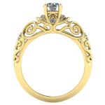 Inel de logodna din aur 18k cu diamante naturale ES375